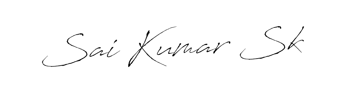 Make a short Sai Kumar Sk signature style. Manage your documents anywhere anytime using Antro_Vectra. Create and add eSignatures, submit forms, share and send files easily. Sai Kumar Sk signature style 6 images and pictures png