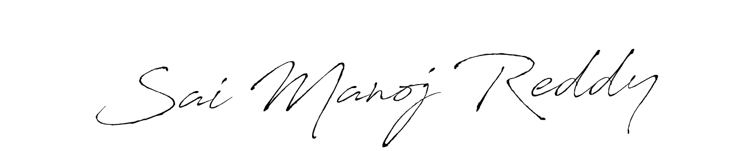 This is the best signature style for the Sai Manoj Reddy name. Also you like these signature font (Antro_Vectra). Mix name signature. Sai Manoj Reddy signature style 6 images and pictures png