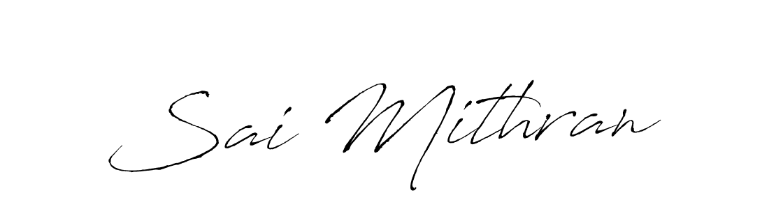 Similarly Antro_Vectra is the best handwritten signature design. Signature creator online .You can use it as an online autograph creator for name Sai Mithran. Sai Mithran signature style 6 images and pictures png