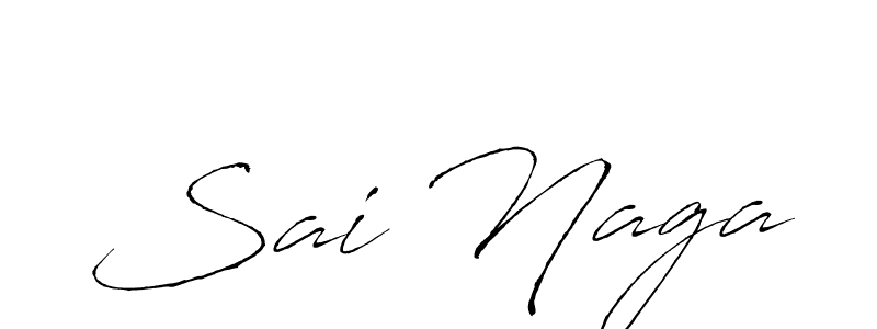 How to make Sai Naga name signature. Use Antro_Vectra style for creating short signs online. This is the latest handwritten sign. Sai Naga signature style 6 images and pictures png