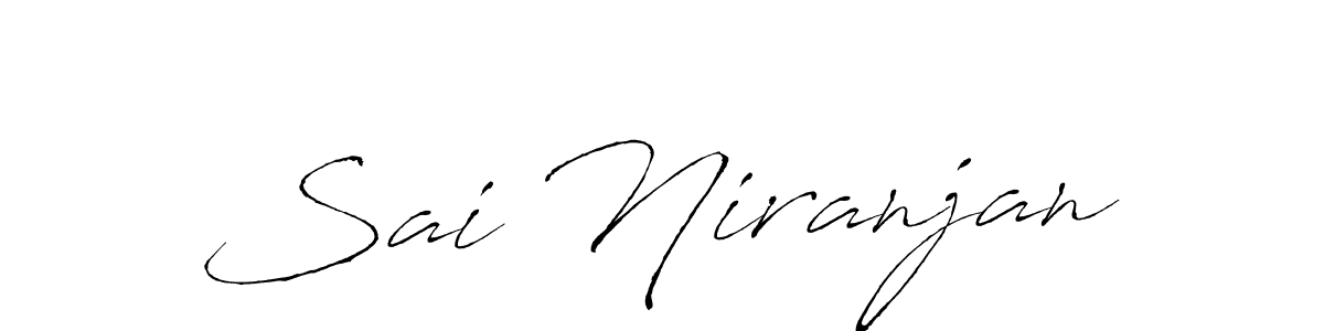 Also we have Sai Niranjan name is the best signature style. Create professional handwritten signature collection using Antro_Vectra autograph style. Sai Niranjan signature style 6 images and pictures png