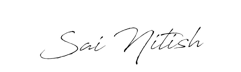 Best and Professional Signature Style for Sai Nitish. Antro_Vectra Best Signature Style Collection. Sai Nitish signature style 6 images and pictures png