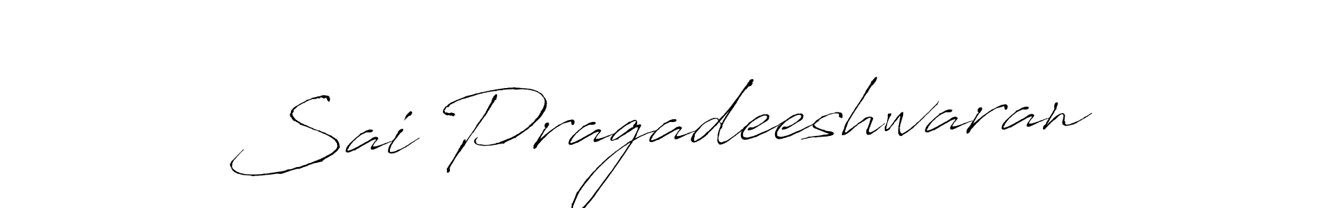 Sai Pragadeeshwaran stylish signature style. Best Handwritten Sign (Antro_Vectra) for my name. Handwritten Signature Collection Ideas for my name Sai Pragadeeshwaran. Sai Pragadeeshwaran signature style 6 images and pictures png