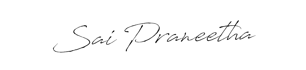 You can use this online signature creator to create a handwritten signature for the name Sai Praneetha. This is the best online autograph maker. Sai Praneetha signature style 6 images and pictures png