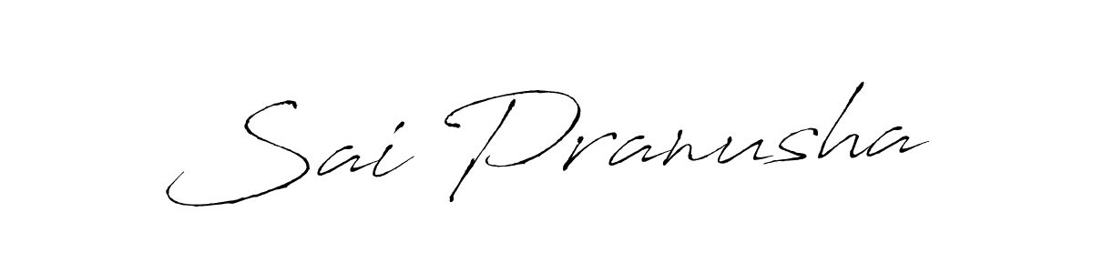 It looks lik you need a new signature style for name Sai Pranusha. Design unique handwritten (Antro_Vectra) signature with our free signature maker in just a few clicks. Sai Pranusha signature style 6 images and pictures png