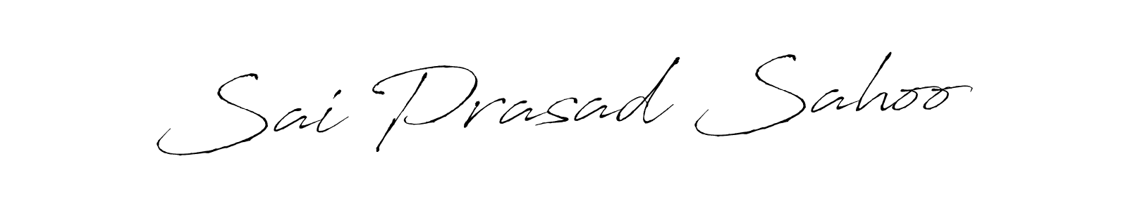 Create a beautiful signature design for name Sai Prasad Sahoo. With this signature (Antro_Vectra) fonts, you can make a handwritten signature for free. Sai Prasad Sahoo signature style 6 images and pictures png