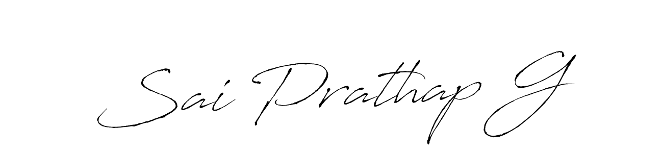 It looks lik you need a new signature style for name Sai Prathap G. Design unique handwritten (Antro_Vectra) signature with our free signature maker in just a few clicks. Sai Prathap G signature style 6 images and pictures png
