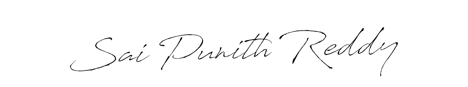 Use a signature maker to create a handwritten signature online. With this signature software, you can design (Antro_Vectra) your own signature for name Sai Punith Reddy. Sai Punith Reddy signature style 6 images and pictures png