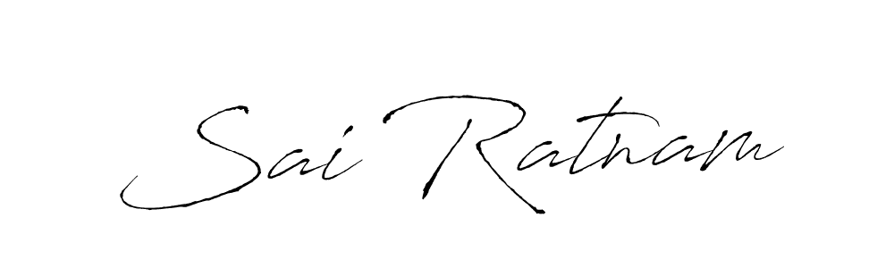 Once you've used our free online signature maker to create your best signature Antro_Vectra style, it's time to enjoy all of the benefits that Sai Ratnam name signing documents. Sai Ratnam signature style 6 images and pictures png