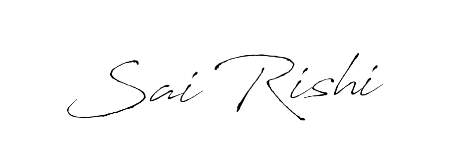 Create a beautiful signature design for name Sai Rishi. With this signature (Antro_Vectra) fonts, you can make a handwritten signature for free. Sai Rishi signature style 6 images and pictures png