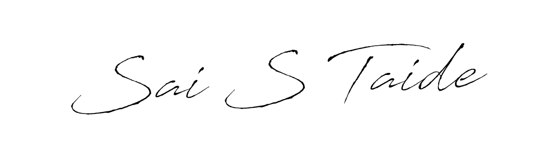 How to Draw Sai S Taide signature style? Antro_Vectra is a latest design signature styles for name Sai S Taide. Sai S Taide signature style 6 images and pictures png