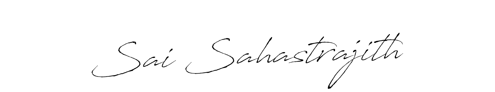 How to make Sai Sahastrajith signature? Antro_Vectra is a professional autograph style. Create handwritten signature for Sai Sahastrajith name. Sai Sahastrajith signature style 6 images and pictures png