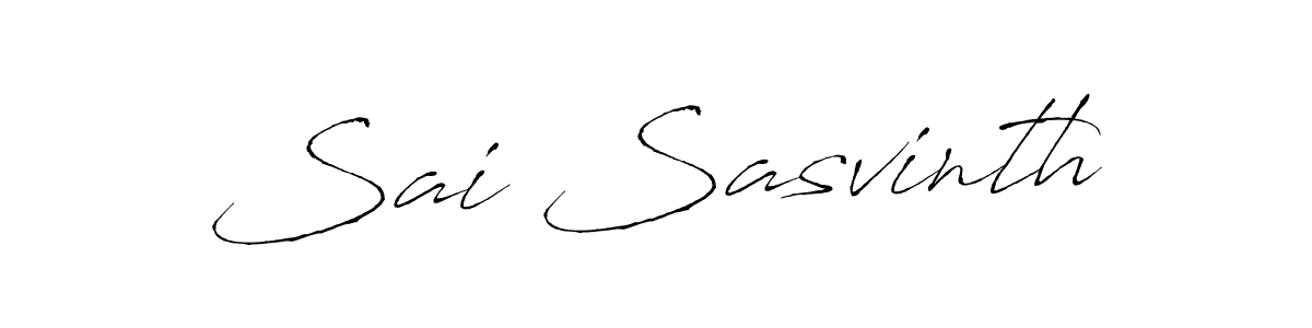 The best way (Antro_Vectra) to make a short signature is to pick only two or three words in your name. The name Sai Sasvinth include a total of six letters. For converting this name. Sai Sasvinth signature style 6 images and pictures png