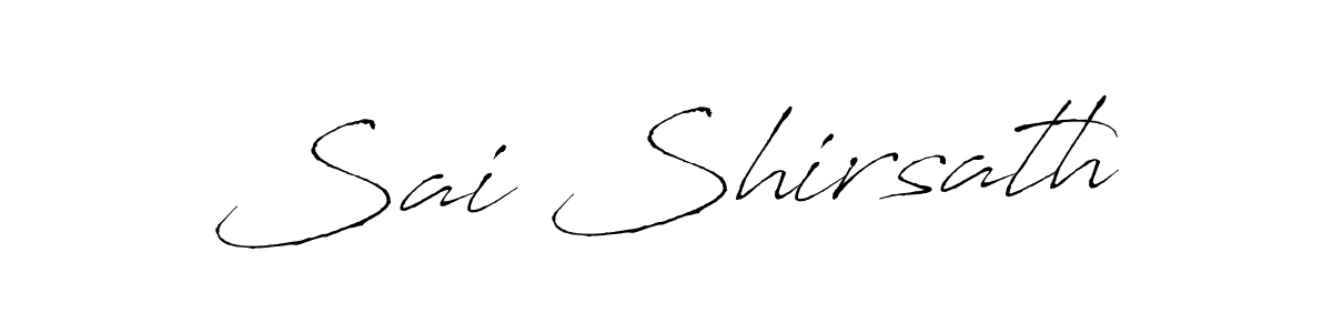 Use a signature maker to create a handwritten signature online. With this signature software, you can design (Antro_Vectra) your own signature for name Sai Shirsath. Sai Shirsath signature style 6 images and pictures png