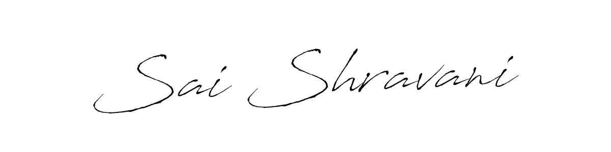 Create a beautiful signature design for name Sai Shravani. With this signature (Antro_Vectra) fonts, you can make a handwritten signature for free. Sai Shravani signature style 6 images and pictures png