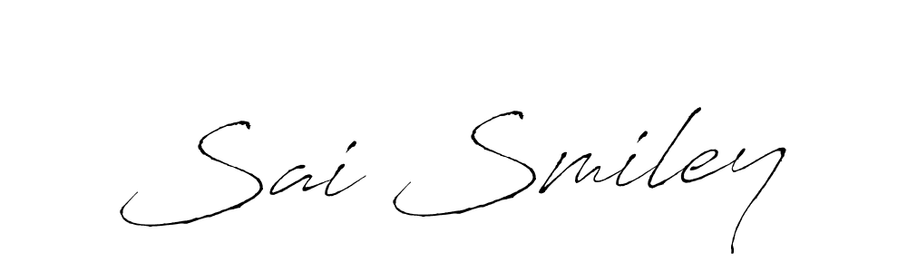 You should practise on your own different ways (Antro_Vectra) to write your name (Sai Smiley) in signature. don't let someone else do it for you. Sai Smiley signature style 6 images and pictures png
