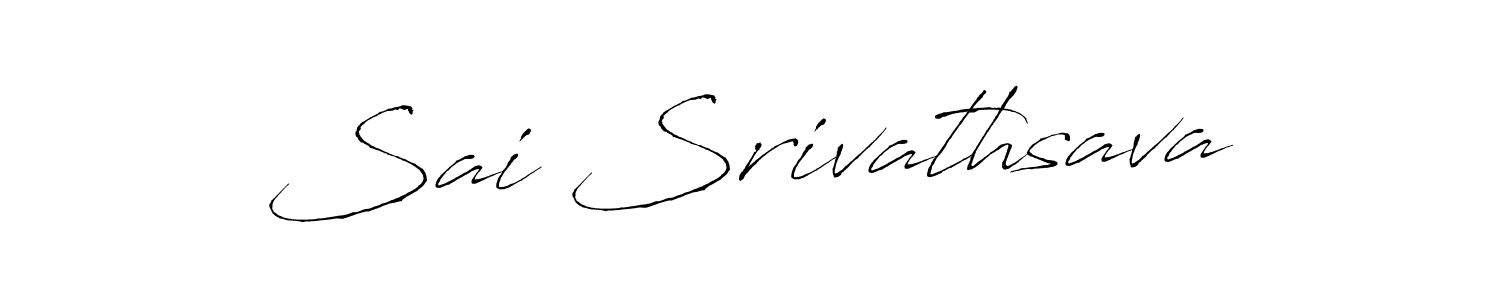 Design your own signature with our free online signature maker. With this signature software, you can create a handwritten (Antro_Vectra) signature for name Sai Srivathsava. Sai Srivathsava signature style 6 images and pictures png