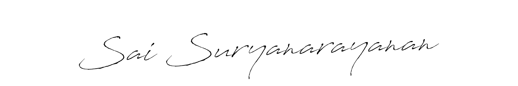 You can use this online signature creator to create a handwritten signature for the name Sai Suryanarayanan. This is the best online autograph maker. Sai Suryanarayanan signature style 6 images and pictures png