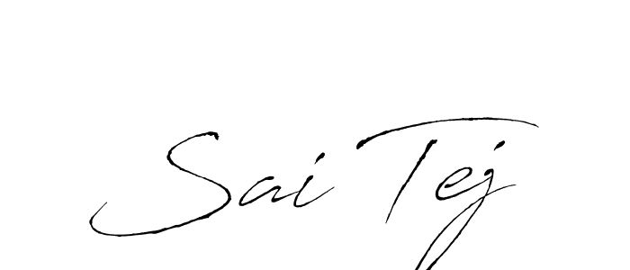 You should practise on your own different ways (Antro_Vectra) to write your name (Sai Tej) in signature. don't let someone else do it for you. Sai Tej signature style 6 images and pictures png