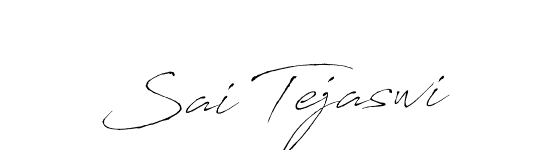 Also You can easily find your signature by using the search form. We will create Sai Tejaswi name handwritten signature images for you free of cost using Antro_Vectra sign style. Sai Tejaswi signature style 6 images and pictures png