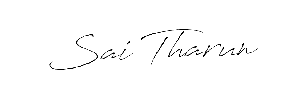 You should practise on your own different ways (Antro_Vectra) to write your name (Sai Tharun) in signature. don't let someone else do it for you. Sai Tharun signature style 6 images and pictures png