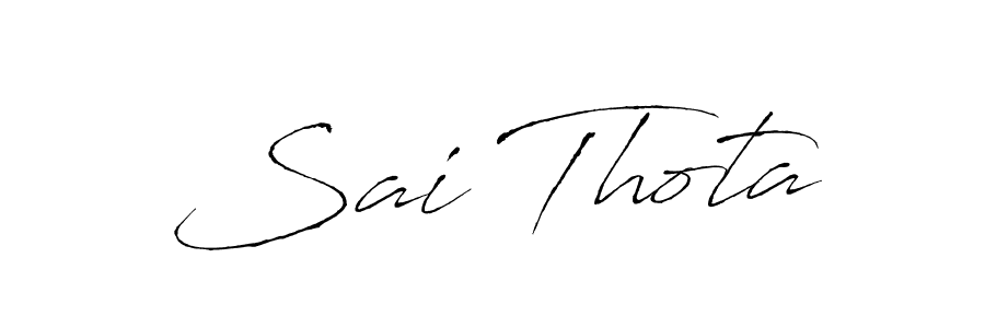 Best and Professional Signature Style for Sai Thota. Antro_Vectra Best Signature Style Collection. Sai Thota signature style 6 images and pictures png
