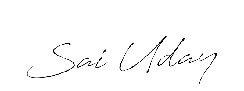 You should practise on your own different ways (Antro_Vectra) to write your name (Sai Uday) in signature. don't let someone else do it for you. Sai Uday signature style 6 images and pictures png