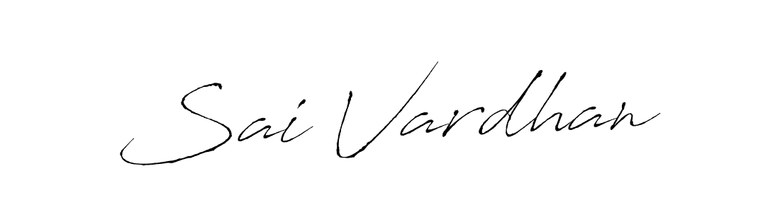 Also You can easily find your signature by using the search form. We will create Sai Vardhan name handwritten signature images for you free of cost using Antro_Vectra sign style. Sai Vardhan signature style 6 images and pictures png