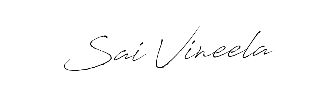It looks lik you need a new signature style for name Sai Vineela. Design unique handwritten (Antro_Vectra) signature with our free signature maker in just a few clicks. Sai Vineela signature style 6 images and pictures png