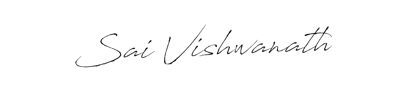 How to make Sai Vishwanath signature? Antro_Vectra is a professional autograph style. Create handwritten signature for Sai Vishwanath name. Sai Vishwanath signature style 6 images and pictures png