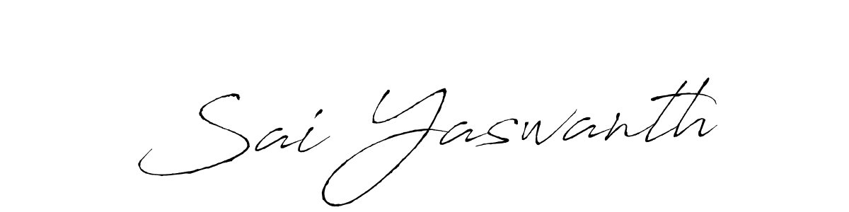 The best way (Antro_Vectra) to make a short signature is to pick only two or three words in your name. The name Sai Yaswanth include a total of six letters. For converting this name. Sai Yaswanth signature style 6 images and pictures png