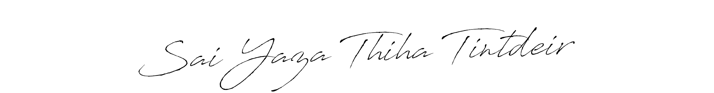 Similarly Antro_Vectra is the best handwritten signature design. Signature creator online .You can use it as an online autograph creator for name Sai Yaza Thiha Tintdeir. Sai Yaza Thiha Tintdeir signature style 6 images and pictures png