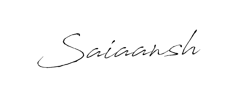 Saiaansh stylish signature style. Best Handwritten Sign (Antro_Vectra) for my name. Handwritten Signature Collection Ideas for my name Saiaansh. Saiaansh signature style 6 images and pictures png