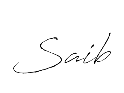 How to make Saib signature? Antro_Vectra is a professional autograph style. Create handwritten signature for Saib name. Saib signature style 6 images and pictures png