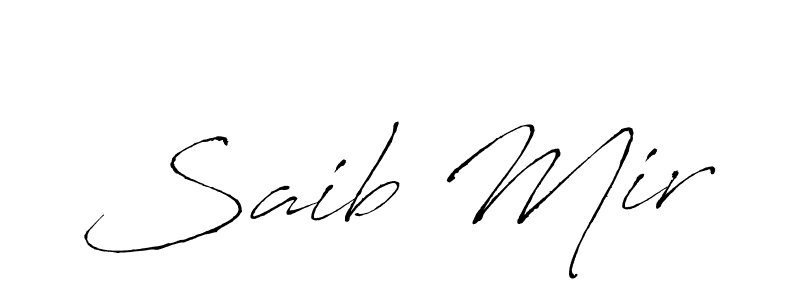 Make a beautiful signature design for name Saib Mir. Use this online signature maker to create a handwritten signature for free. Saib Mir signature style 6 images and pictures png
