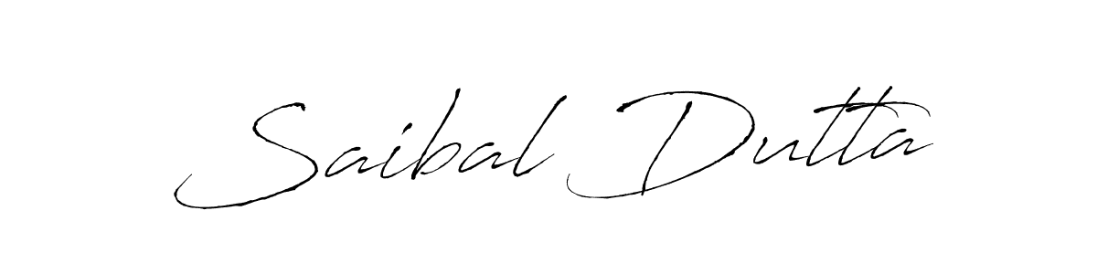 Make a beautiful signature design for name Saibal Dutta. With this signature (Antro_Vectra) style, you can create a handwritten signature for free. Saibal Dutta signature style 6 images and pictures png