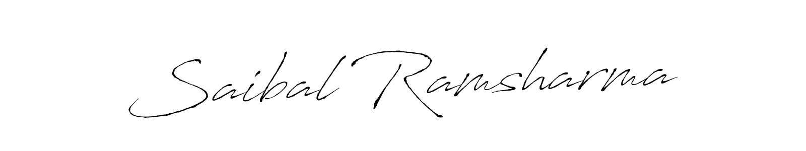 Also You can easily find your signature by using the search form. We will create Saibal Ramsharma name handwritten signature images for you free of cost using Antro_Vectra sign style. Saibal Ramsharma signature style 6 images and pictures png