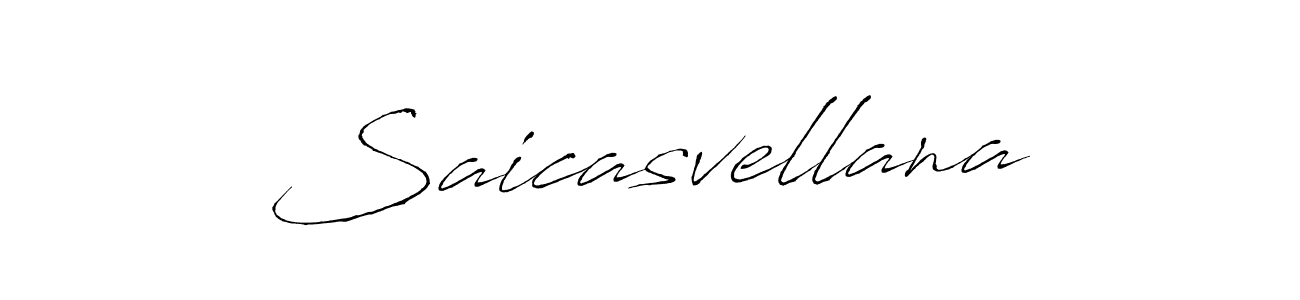 You should practise on your own different ways (Antro_Vectra) to write your name (Saicasvellana) in signature. don't let someone else do it for you. Saicasvellana signature style 6 images and pictures png