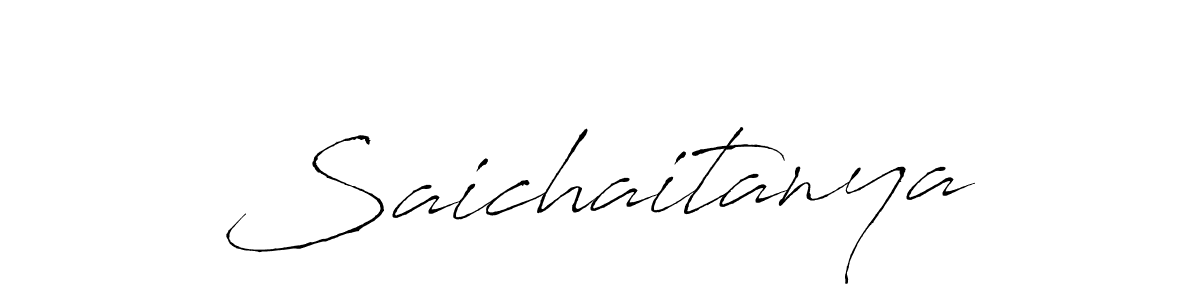 Saichaitanya stylish signature style. Best Handwritten Sign (Antro_Vectra) for my name. Handwritten Signature Collection Ideas for my name Saichaitanya. Saichaitanya signature style 6 images and pictures png