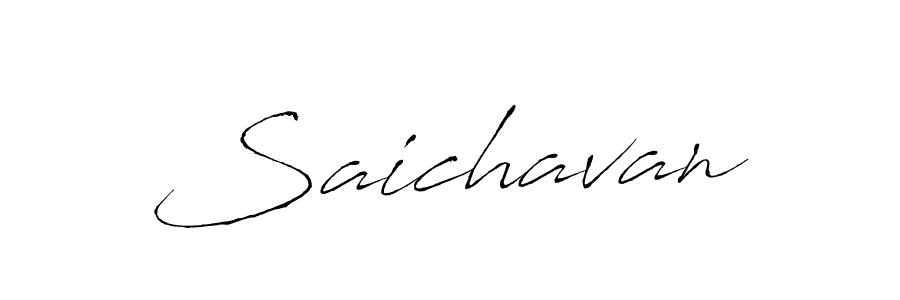 Create a beautiful signature design for name Saichavan. With this signature (Antro_Vectra) fonts, you can make a handwritten signature for free. Saichavan signature style 6 images and pictures png