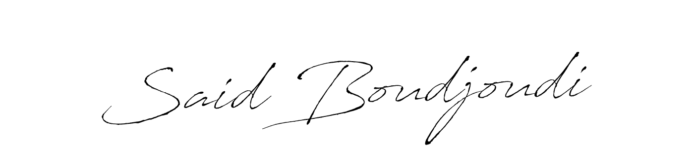 Also we have Said Boudjoudi name is the best signature style. Create professional handwritten signature collection using Antro_Vectra autograph style. Said Boudjoudi signature style 6 images and pictures png