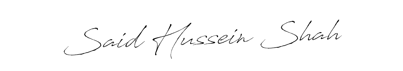 Once you've used our free online signature maker to create your best signature Antro_Vectra style, it's time to enjoy all of the benefits that Said Hussein Shah name signing documents. Said Hussein Shah signature style 6 images and pictures png