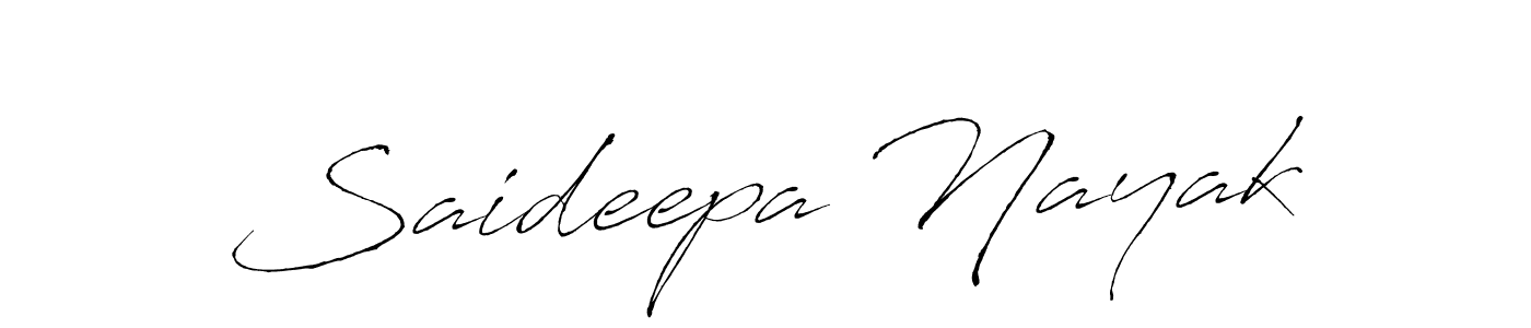 Antro_Vectra is a professional signature style that is perfect for those who want to add a touch of class to their signature. It is also a great choice for those who want to make their signature more unique. Get Saideepa Nayak name to fancy signature for free. Saideepa Nayak signature style 6 images and pictures png