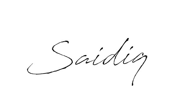 Also You can easily find your signature by using the search form. We will create Saidiq name handwritten signature images for you free of cost using Antro_Vectra sign style. Saidiq signature style 6 images and pictures png