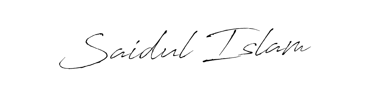 Make a beautiful signature design for name Saidul Islam. Use this online signature maker to create a handwritten signature for free. Saidul Islam signature style 6 images and pictures png