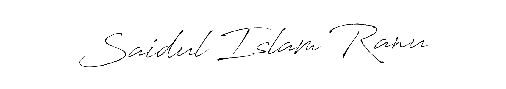 You can use this online signature creator to create a handwritten signature for the name Saidul Islam Ranu. This is the best online autograph maker. Saidul Islam Ranu signature style 6 images and pictures png