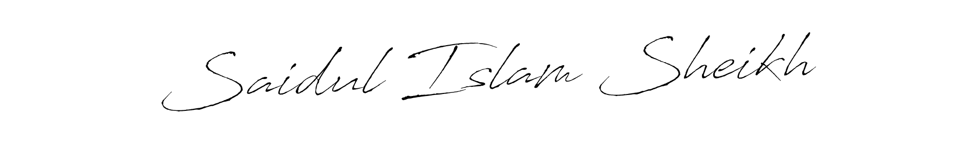 It looks lik you need a new signature style for name Saidul Islam Sheikh. Design unique handwritten (Antro_Vectra) signature with our free signature maker in just a few clicks. Saidul Islam Sheikh signature style 6 images and pictures png