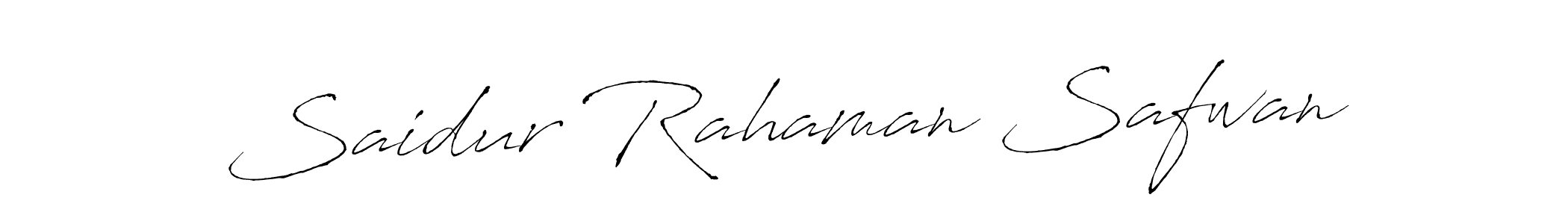 How to Draw Saidur Rahaman Safwan signature style? Antro_Vectra is a latest design signature styles for name Saidur Rahaman Safwan. Saidur Rahaman Safwan signature style 6 images and pictures png