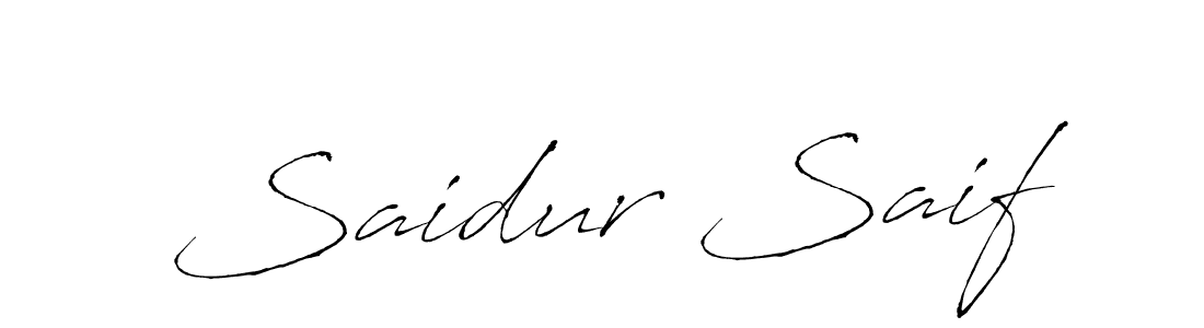 See photos of Saidur Saif official signature by Spectra . Check more albums & portfolios. Read reviews & check more about Antro_Vectra font. Saidur Saif signature style 6 images and pictures png