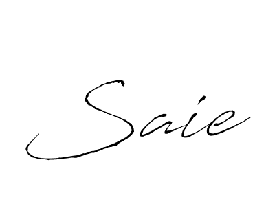 Also You can easily find your signature by using the search form. We will create Saie name handwritten signature images for you free of cost using Antro_Vectra sign style. Saie signature style 6 images and pictures png